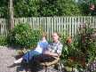 John & Jan in the garden